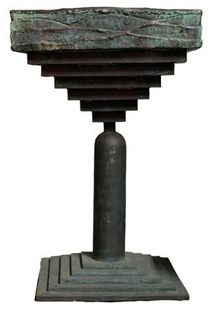 Marcello Guasti (Firenze, 1924) Torre Pensile 1990 Scultura in bronzo e ferro...