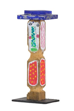 Filippo Biagioli (Pistoia, 1975) Gio'o Doll 2025 Tecnica mista su legno cm....