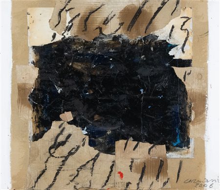 Arturo Carmassi (Lucca, 1925 - Empoli, Fi, 2015) Il volo 2006 Tecnica mista e...