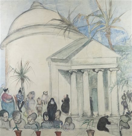 Lorenzo Viani (Viareggio, 1882 - Ostia, 1936) Istituto Minorile 1927-28 c.a...