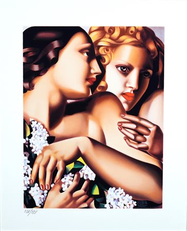 Tamara De Lempicka (Varsavaia, 1898 - Cuernavaca, 1980) Printemps Serigrafia...