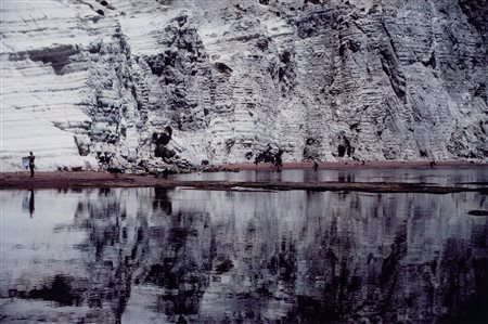 Franco Fontana (1933 - 2026)  - Sicilia, scala dei turchi, 1992