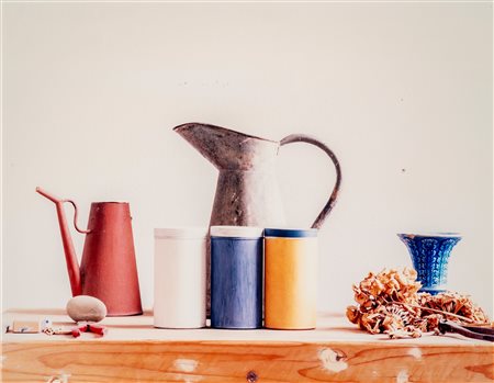 Luigi Ghirri (1943 - 1992)  - Grizzana, Bologna, dalla serie 'Studio di Giorgio Morandi', 1990