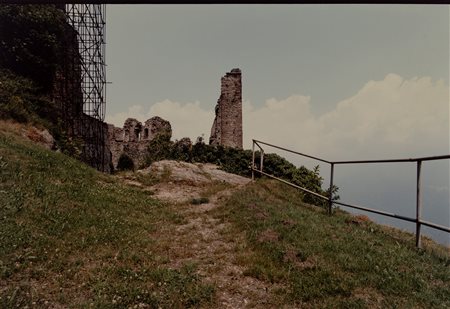 Luigi Ghirri (1943 - 1992)  - Sacra di San Michele, dalla serie "Paesaggio Italiano", 1990