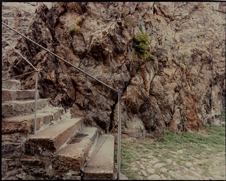 Luigi Ghirri (1943 - 1992)  - Sacra di San Michele, dalla serie "Paesaggio Italiano", 1990