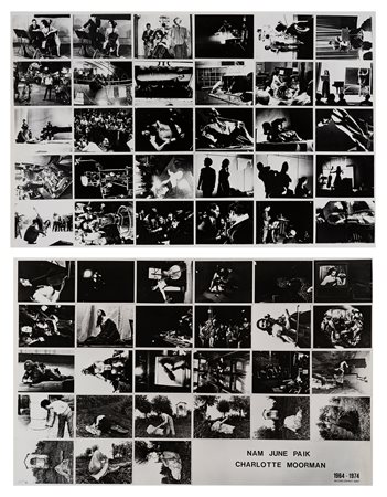 Nam June Paik (1932 - 2006)  - Charlotte Moorman, 1975