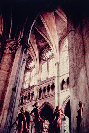 Laurie Simmons (1949)  - Tourism: Chartres, 1985