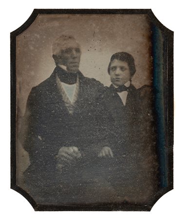 Gioacchino Boglioni (1799 - 1859)  - Senza titolo (Padre e figlio), 1859