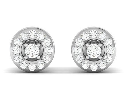 ORECCHINI IN ORO GIALLO 14K E DIAMANTI (0.18 CT)