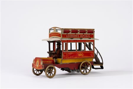 Lehmann - Autobus a due piani - Doubledecker bus, 1910s