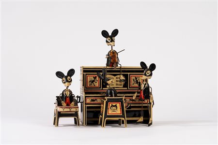 Louis Marx & Co. - MERRYMAKERS Mouse Orchestra, 1930s