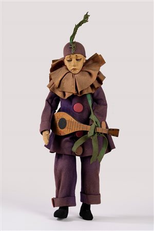 Lenci - Pierrot con chitarra, 1930s