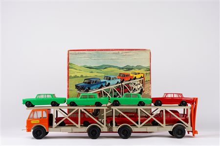 National Toys - FIAT 682 Bisarca trasporto auto, 1960s