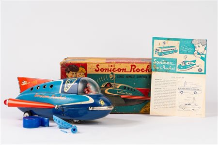 Masudaya - Modern Toys - SONICON ROCKET, 1950s