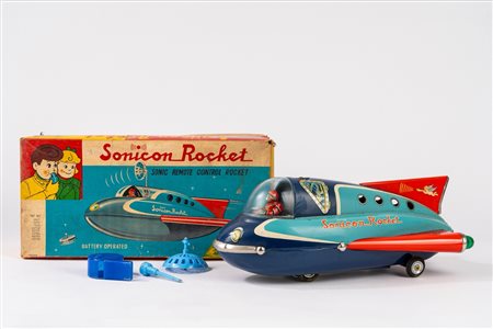 Masudaya - Modern Toys - SONICON ROCKET, 1950s