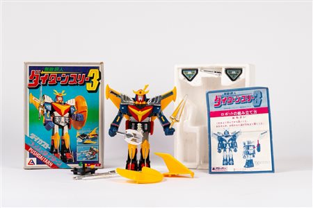 Clover - DAITARN 3 - Japanese anime toy, 1980s