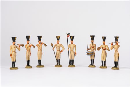 Erzegebirge (1800s)  - Banda musicale militare, 1800s