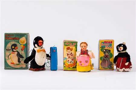 Various japanese makers - Lotto di giocattoli giapponesi, 1960s