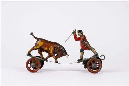 Technofix - Torero con toro, 1930s