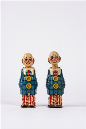 Distler - Lotto di due Haapy Clown , 1950s