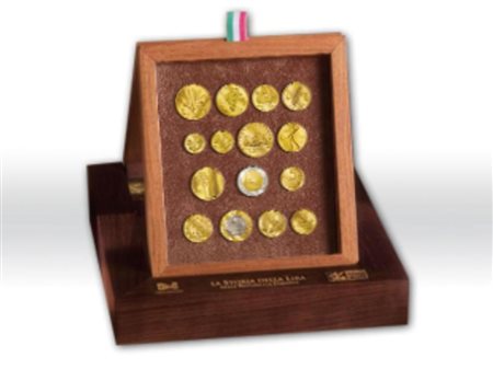 SANZANOBI, Collezione Lira 15 monete