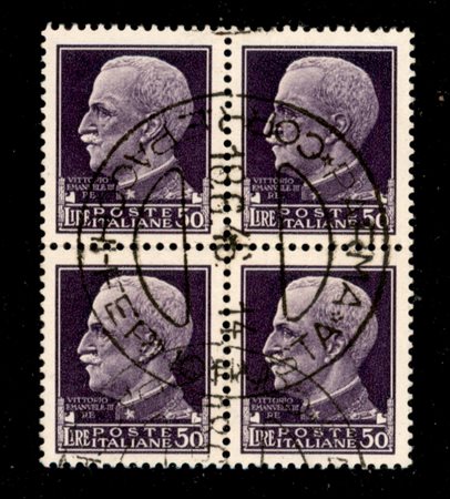 Regno - Vittorio Emanuele III - Uso Tardivo