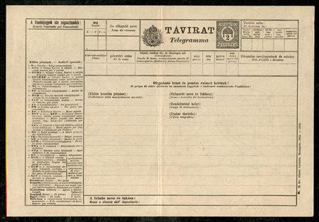Occupazioni I guerra mondiale - Fiume - Periodo Austro Ungarico - 1915