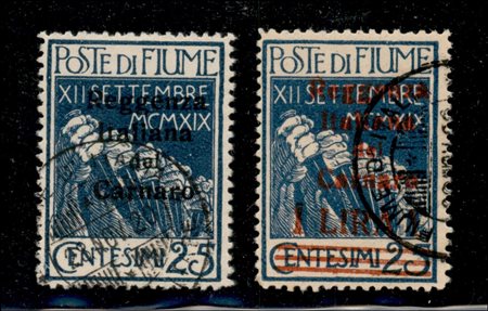 Occupazioni I guerra mondiale - Fiume - 1920