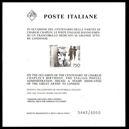 Repubblica - Foglietti - 1989