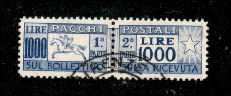 Repubblica - Pacchi postali - 1954