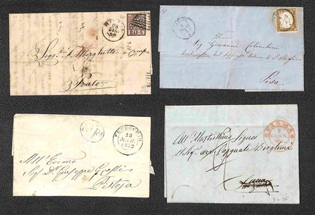 Lotti e Collezioni - Area Italiana  - STORIA POSTALE - 1815/1866