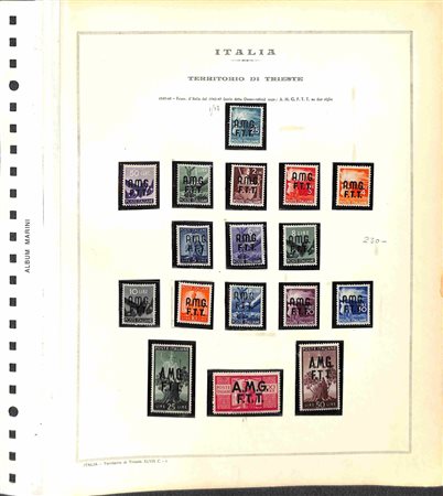 Lotti e Collezioni - Area Italiana - TRIESTE AMG-FTT - 1947/1954