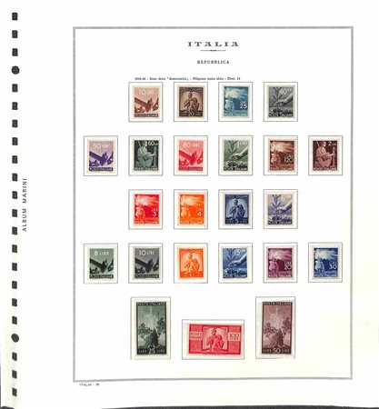 Lotti e Collezioni - Area Italiana - REPUBBLICA - 1945/1976