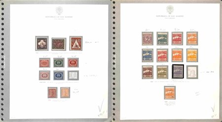 Lotti e Collezioni - Area Italiana - SAN MARINO - 1877/2004