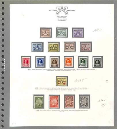 Lotti e Collezioni - Area Italiana - VATICANO - 1929/2004