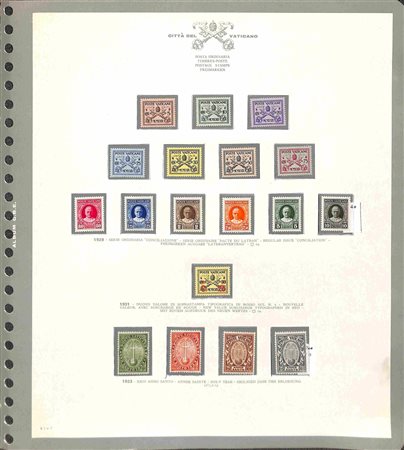 Lotti e Collezioni - Area Italiana - VATICANO - 1929/2005