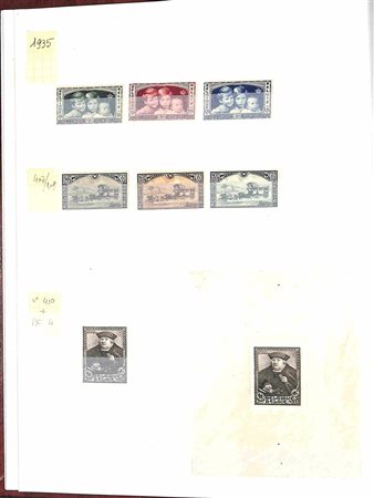 Lotti e Collezioni - Europa e Oltremare - BELGIO - 1934/2004