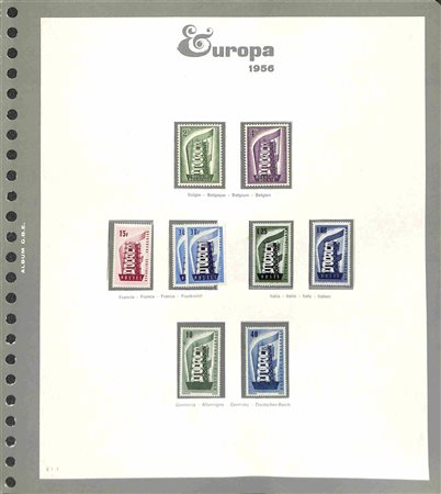 Lotti e Collezioni - Europa e Oltremare - EUROPA CEPT - 1956/2000