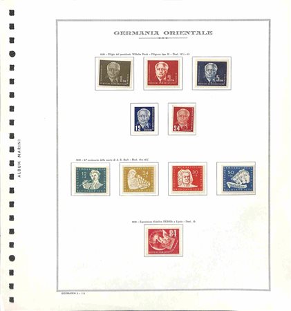 Lotti e Collezioni - Europa e Oltremare - GERMANIA DDR - 1950/1990