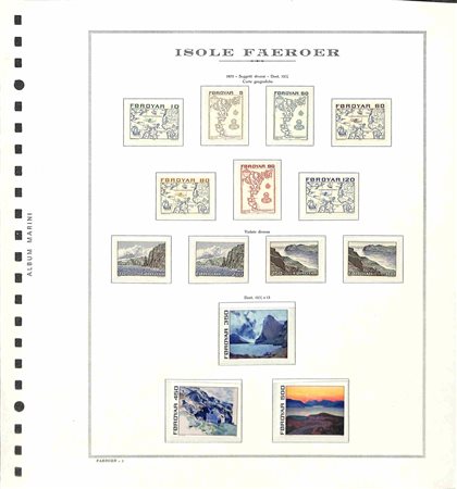Lotti e Collezioni - Europa e Oltremare - ISOLE FAROER - 1975/2005