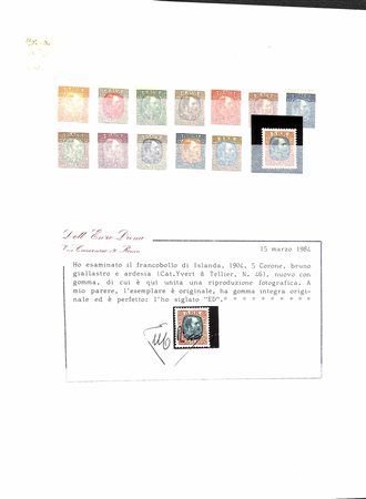 Lotti e Collezioni - Europa e Oltremare - ISLANDA - 1902/2005