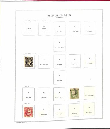 Lotti e Collezioni - Europa e Oltremare - SPAGNA - 1851/1950