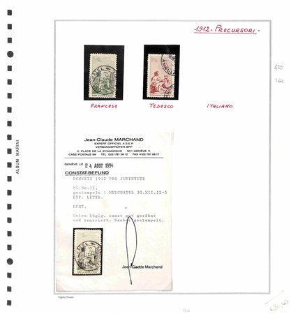 Lotti e Collezioni - Europa e Oltremare - SVIZZERA - PRO JUVENUTE - 1912/2005
