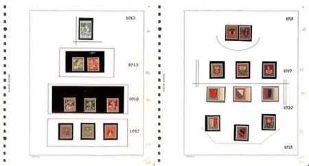 Lotti e Collezioni - Europa e Oltremare - SVIZZERA - PRO JUVENUTE - 1913/2005