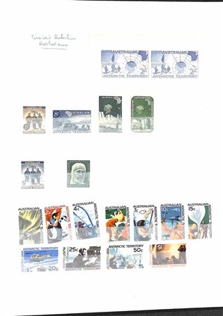 Lotti e Collezioni - Europa e Oltremare - TERRITORI ANTARTICI - 1963/2004