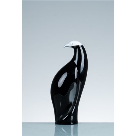 LIVIO SEGUSO (Attr.), Figura di volatile in vetro