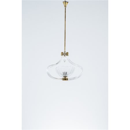 ERCOLE BAROVIER (Attr.), Lampada a sospensione