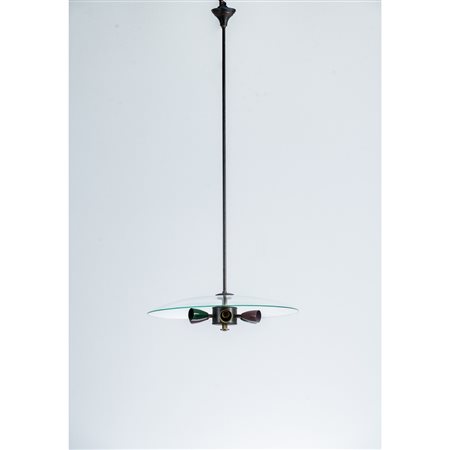 PRODUZIONE ITALIANA 1950 ca., Lampada a sospensione