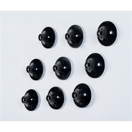 VICO MAGISTRETTI, 9 lampade da parete/soffitto modello “Teti”