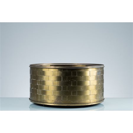 HOLLYWOOD REGENCY, Porta vaso in ottone